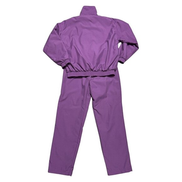 VINTAGE MGM GRAND Las Vegas Casino Lilac Purple Retro 90s Track Suit Set Medium - Picture 5 of 7